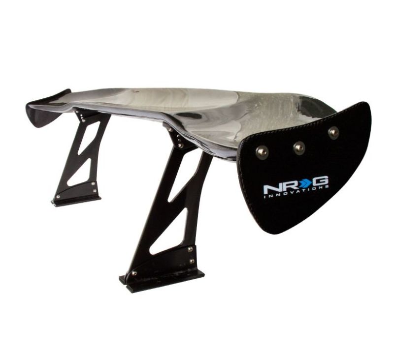 NRG Carbon Fiber Spoiler - Universal (69in.) w/NRG Logo CARB-A690NRG
