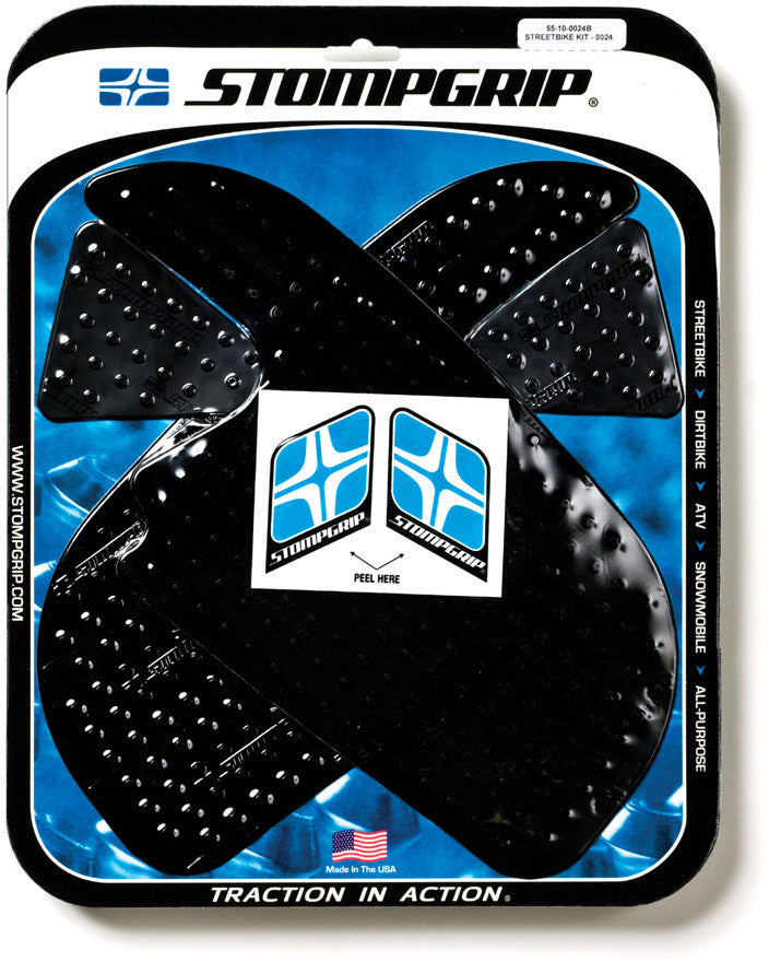STOMPGRIP Tank Pad Kit Volcano Black 55-10-0024B