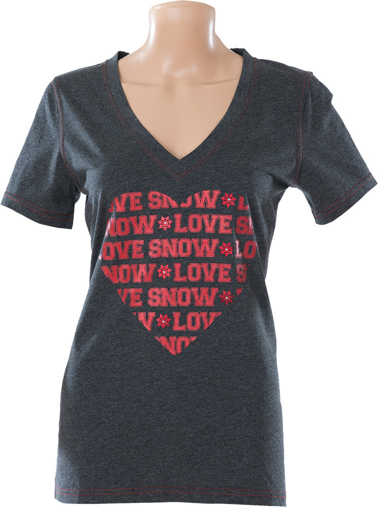 DSG Love Snow S/S Shirt Grey S 67642