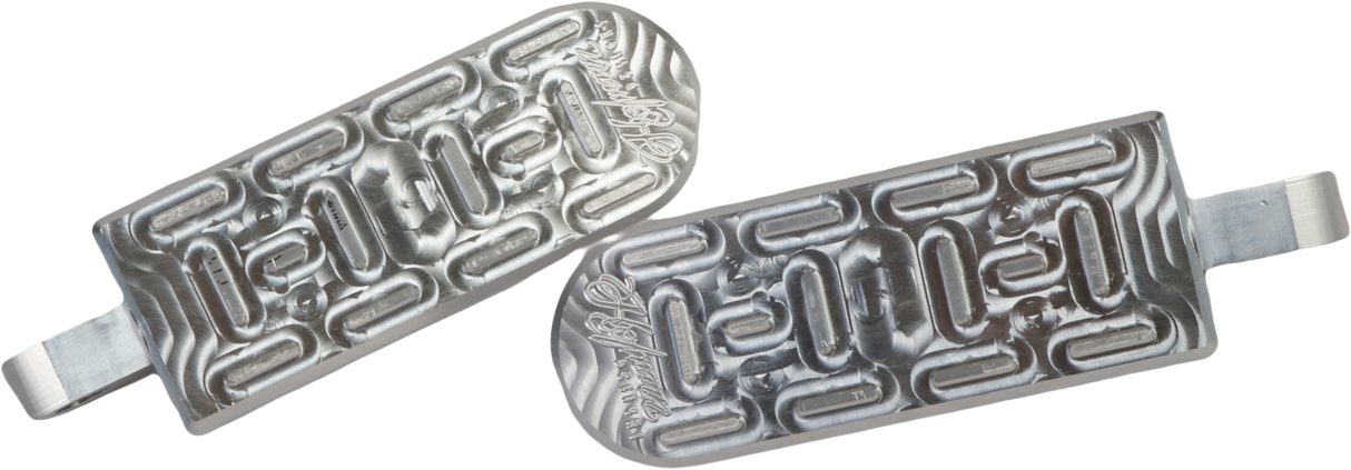 HOFMANN DESIGNS H/D Billet Foot Pegs Raw HDB-1004R