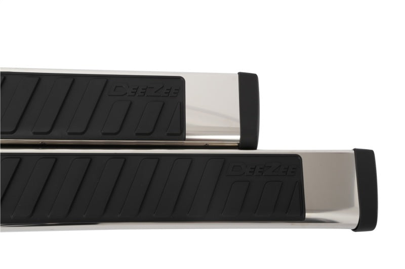 Deezee 99-23 Chevrolet/GMC/Dodge/Ford Full Size Truck Tubes - 6In Oval - Stainless Steel (CrewCab) DZ 16123