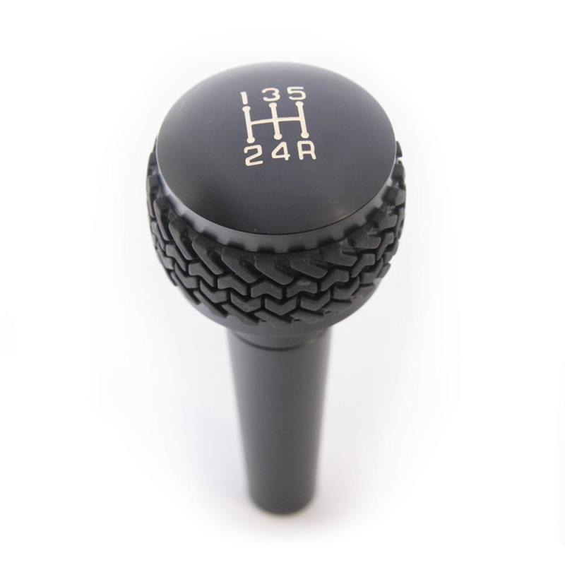 DV8 Offroad 1997-06 Jeep TJ 5-Speed Shift Knob And Lever Black D-JP-180022-BK