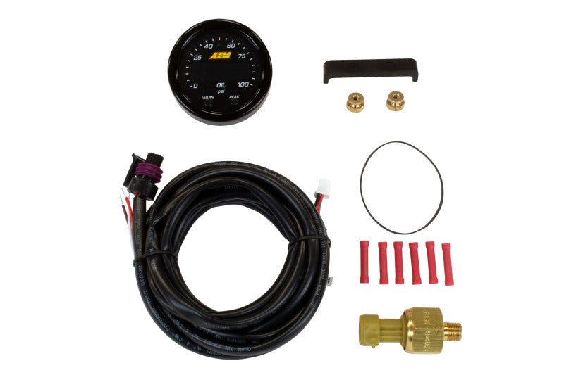 AEM X-Series Pressure 0-100psi Gauge Kit 30-0301