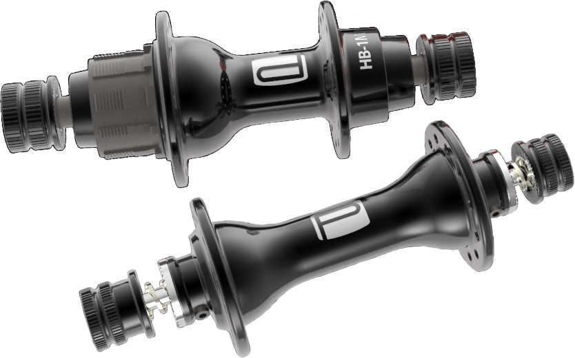 PROMAX Hb-1 Mini Hub Set Black 10mm 28h PX-HU14HB128-BK