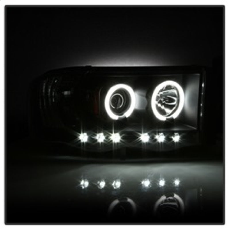 Spyder Dodge Ram 1500 02-05 03-05 Projector Headlights CCFL Halo LED Blk PRO-YD-DR02-CCFL-BK 5009951