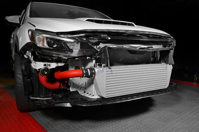 Perrin 22-23 Subaru WRX Front Mount Intercooler Kit (Red Tubes & Silver Core) PSP-ITR-441SL/RD