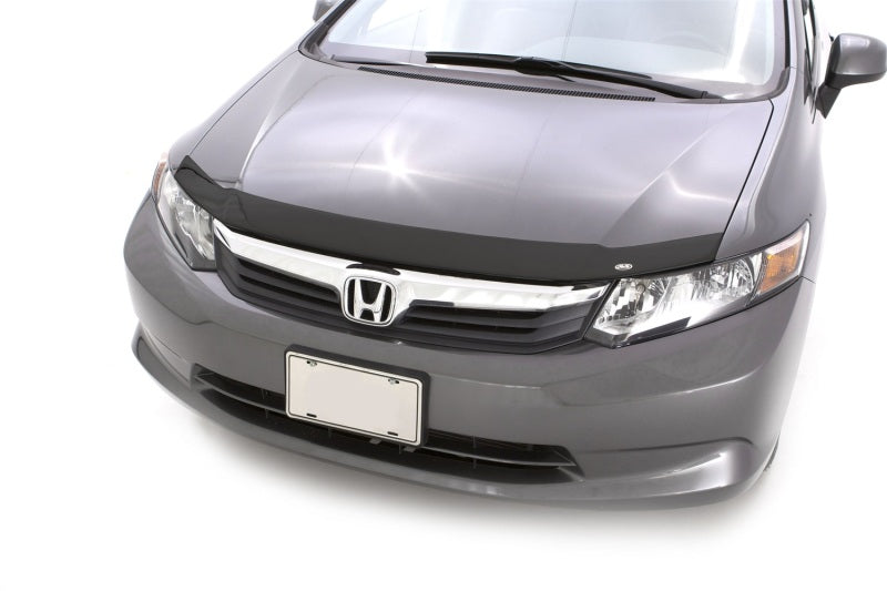 AVS 2012 Honda Civic Aeroskin Low Profile Acrylic Hood Shield - Smoke 320028