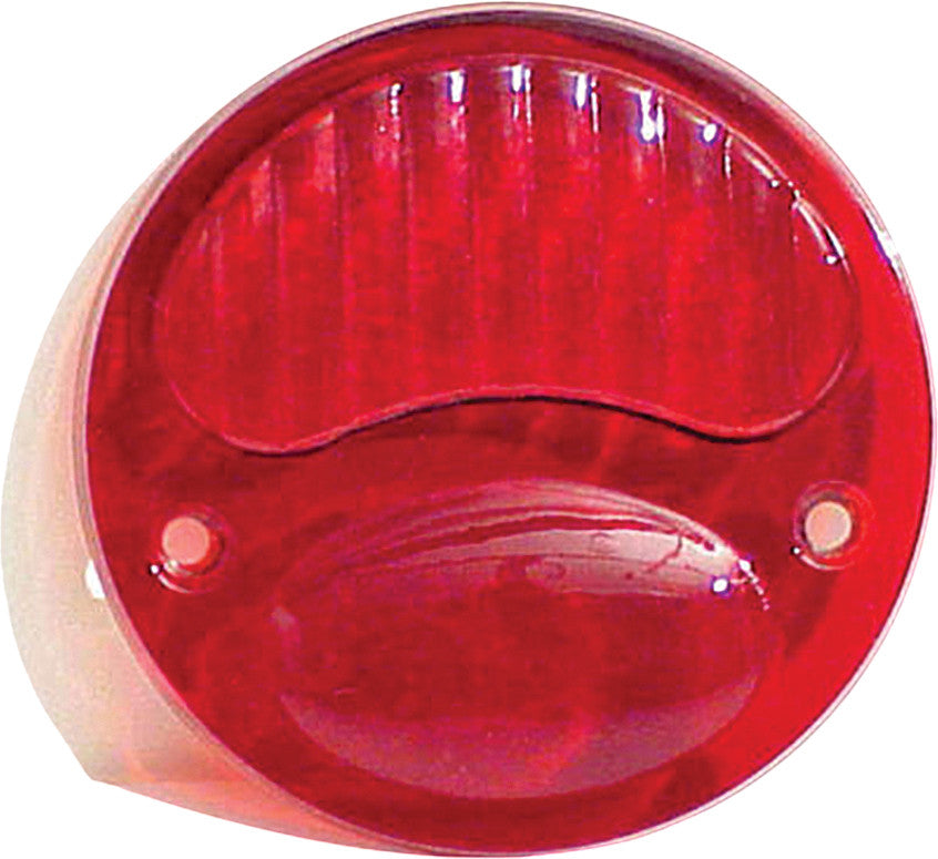 TC BROS Replacement Lens Model A Taillght (Red) 107-0056