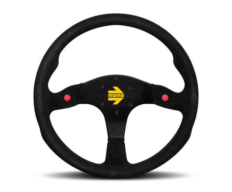 Momo MOD80 Steering Wheel 350 mm - Black Suede/Black Spokes R1980/35S