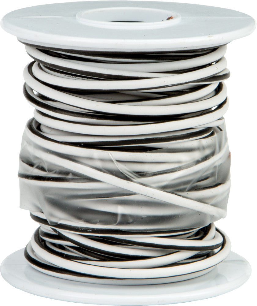 NOVELLOFactory Coded Wire Spool White/Black 25'DN-WHW10