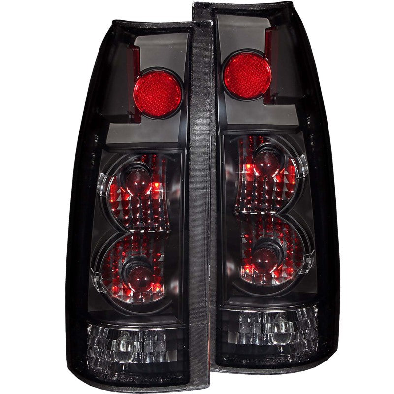 ANZO 1999-2000 Cadillac Escalade Taillights Dark Smoke G2 211156
