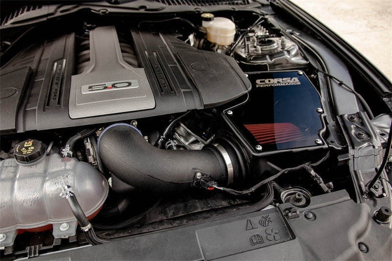 Corsa Air Intake DryTech 3D Closed Box 18-20 Ford Mustang GT 5.0L V8 419850D