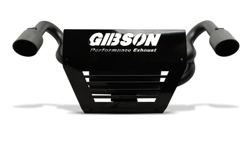 Gibson 15-17 Polaris RZR XP 1000 EPS Base 2.25in Dual Exhaust - Black Ceramic 98022