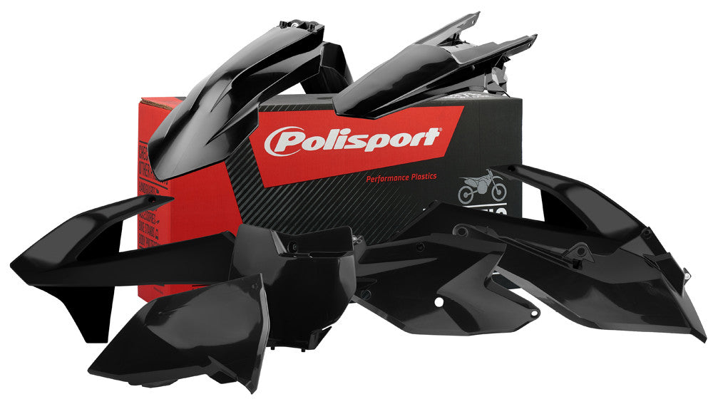 POLISPORT Plastic Body Kit Black 90681