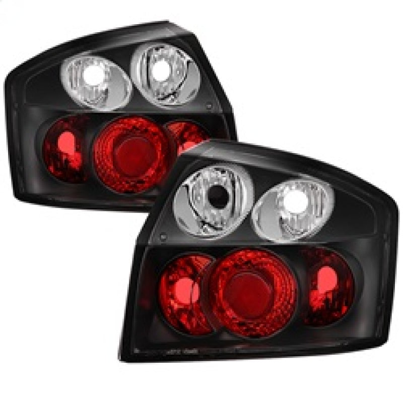 Spyder 02-05 Audi A4 (Excl Convertible/Wagon) Euro Style Tail Lights - Black (ALT-YD-AA402-BK) 5000002