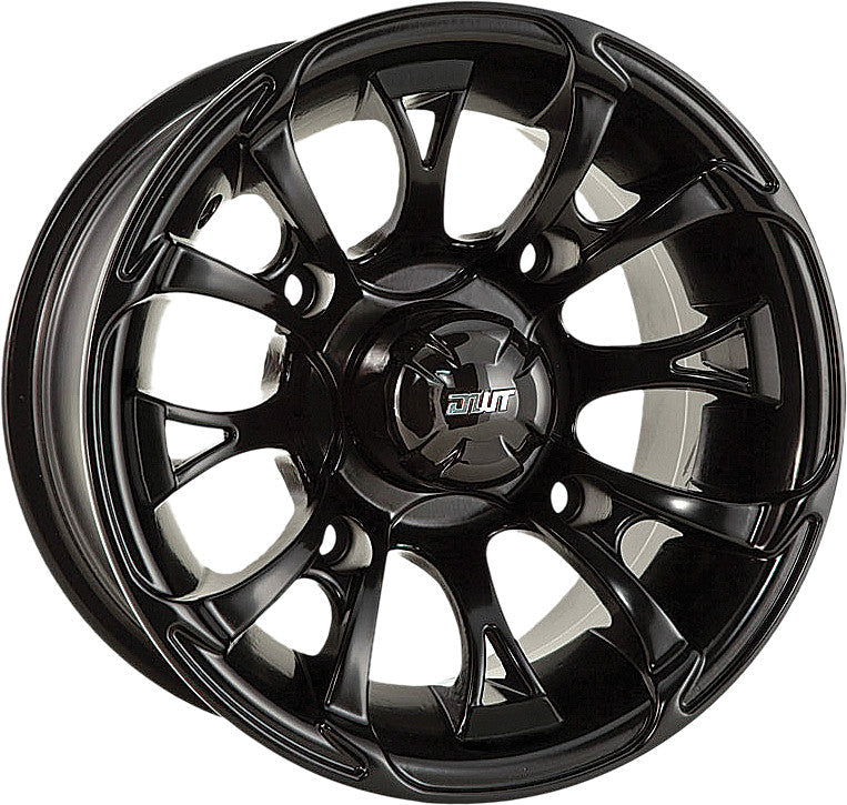 DWT Nitro 12x7 2+5 4/110 Black 989-15B