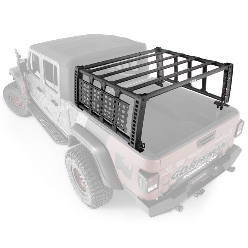 Go Rhino 19-21 Jeep Gladiator XRS Overland Xtreme Rack - Box 1 (Req. gor5950000T-02) 5950000T-01