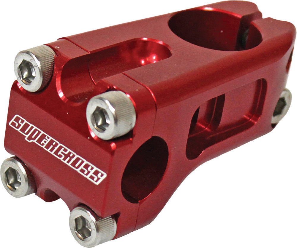 SUPERCROSS Racerhead Fl Stem Red 1-1/8"X53mm RH-53-RED