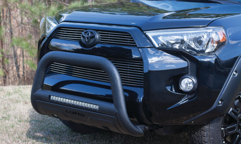 Lund 08-17 Toyota Sequoia Bull Bar w/Light & Wiring - Black 47121209