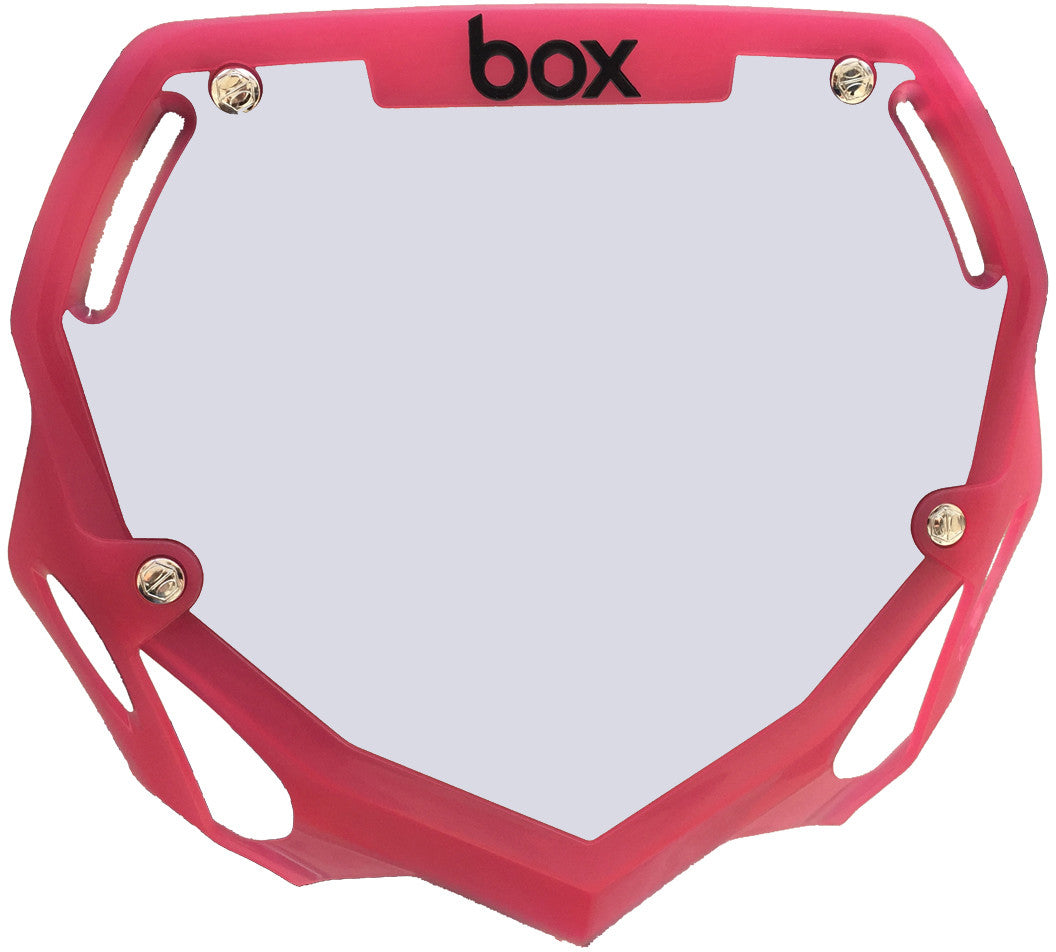 BOX Pro Plate Trans Pink BX-NP2-TRALG-PK