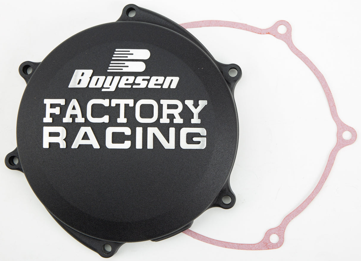 BOYESEN Factory Racing Clutch Cover Black CC-37CB