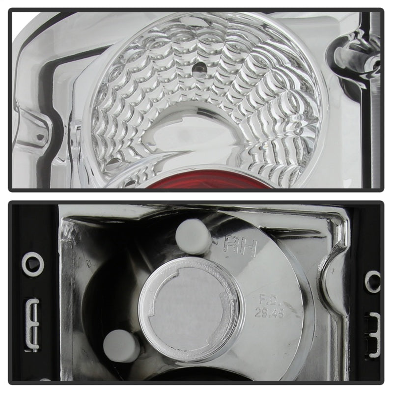 Spyder Ford Excursion 00-06/Econoline 150/250/350/450/550 95-06 Euro Tail Lights Chrm ALT-YD-FEC00-C 5002921