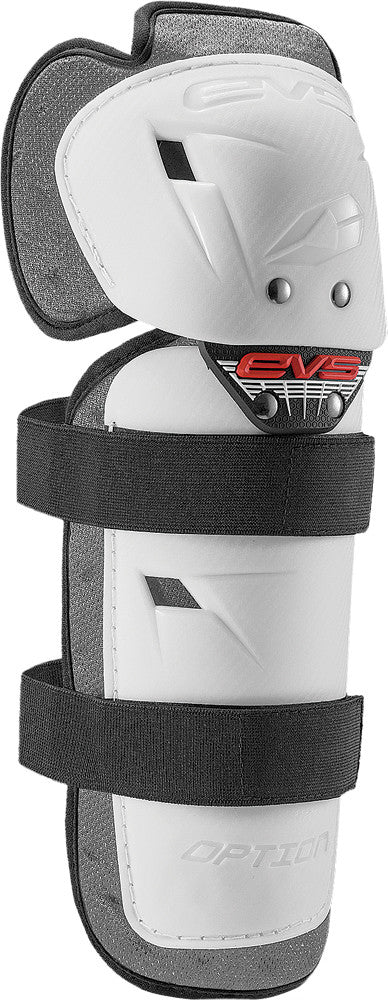EVS Option Knee Pads White Adult OPTK16-W-A