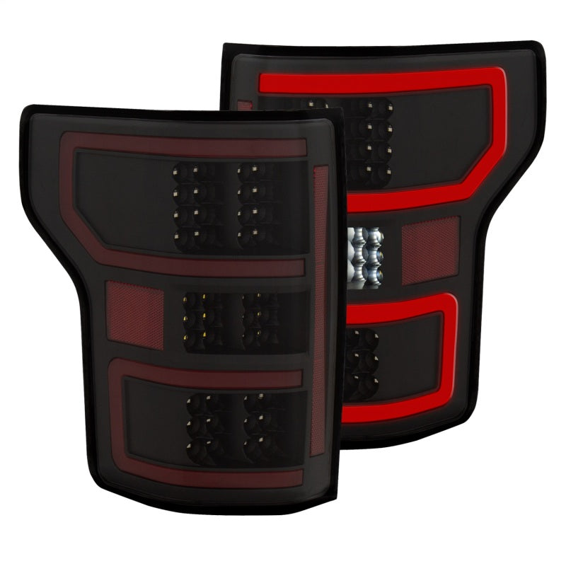 ANZO 18-19 Ford F-150 LED Taillights Black 321338