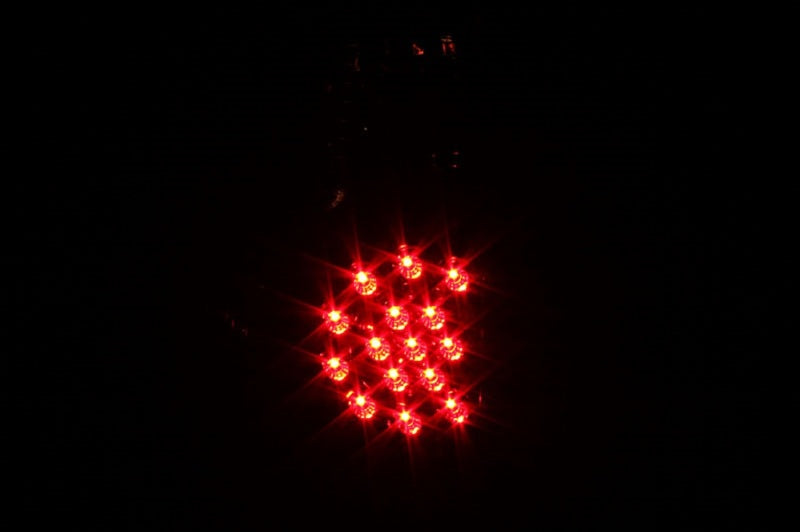 ANZO 2005-2015 Toyota Tacoma LED Taillights Black 311042