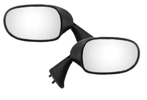 Rear View Mirrors Yamaha Deluxe Style Mirror - Left Hand EM48592