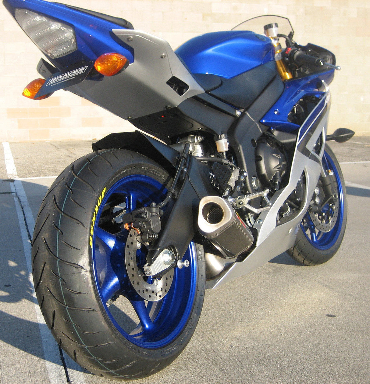 Graves Motorsports Cat-Back Slip-On Carbon Exhaust R6 2006-2024 EXY-15R6-CBSC