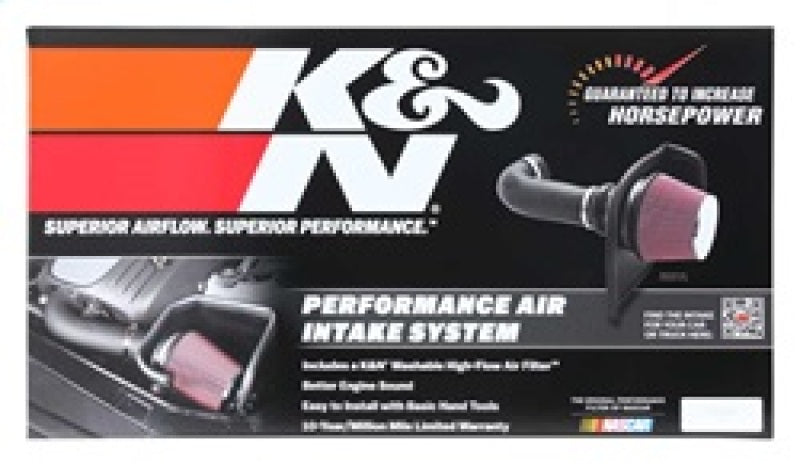 K&N 63 Series Aircharger Performance Intake Kit Chevy/GMC 14-15 Silverado/Sierra 1500 5.3L/6.2L V8 63-3082