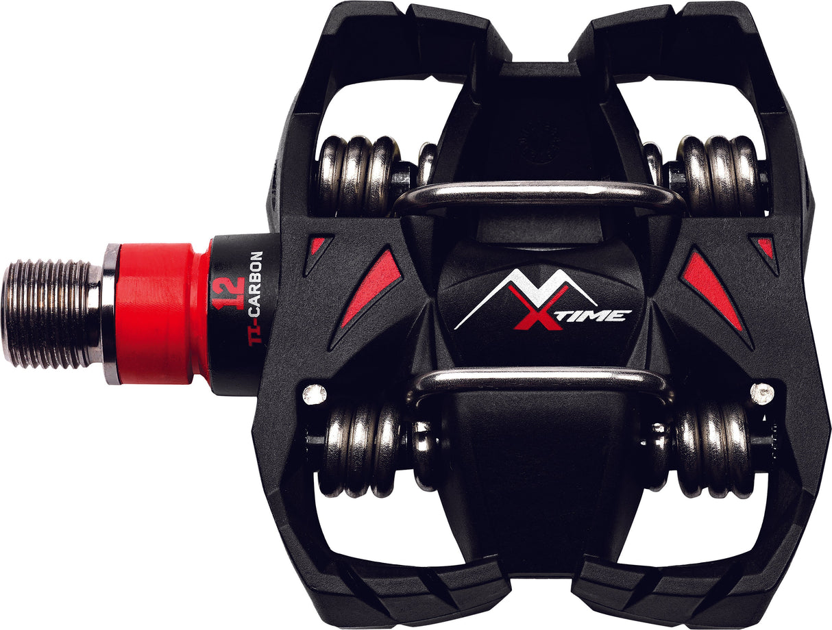 TIME Atac Mx 12 Pedals Carbon/Red 158g 1309012