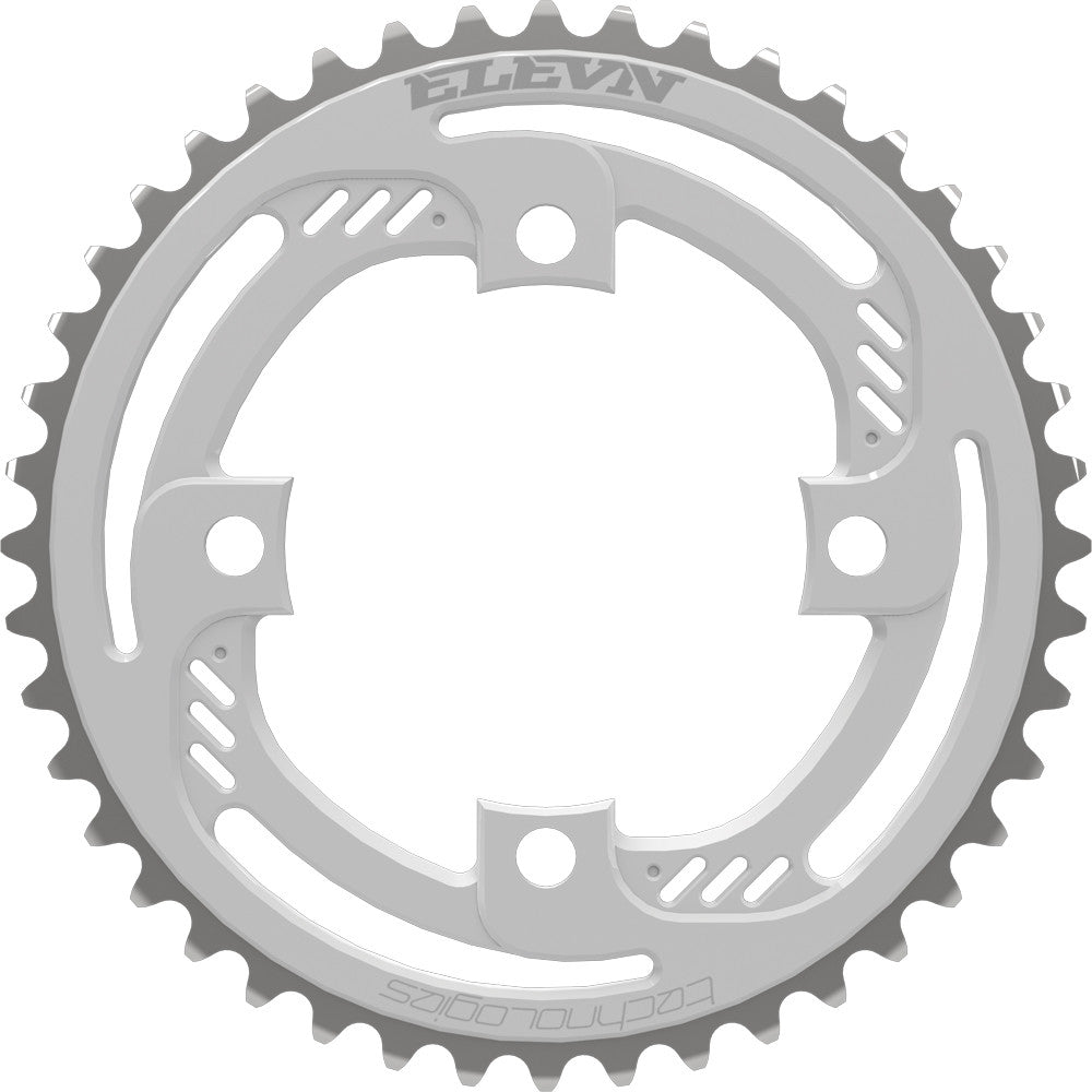 ELEVN 4-Bolt Chainring White 42t ELCR442WHWH