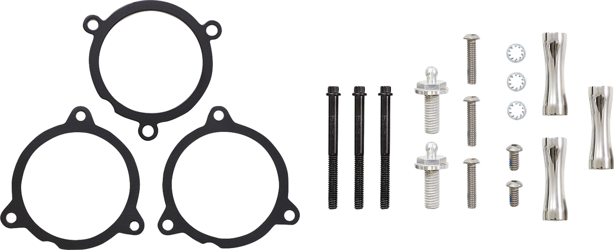 Limpiador de aire COBRA RPT - Negro/Cromo - XL 606-0103-05BC