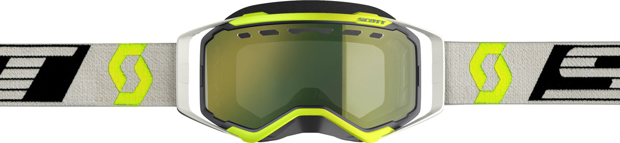 SCOTT Goggle Prospect Snow Black/Grey W/Yellow Chrome 262581-1001325
