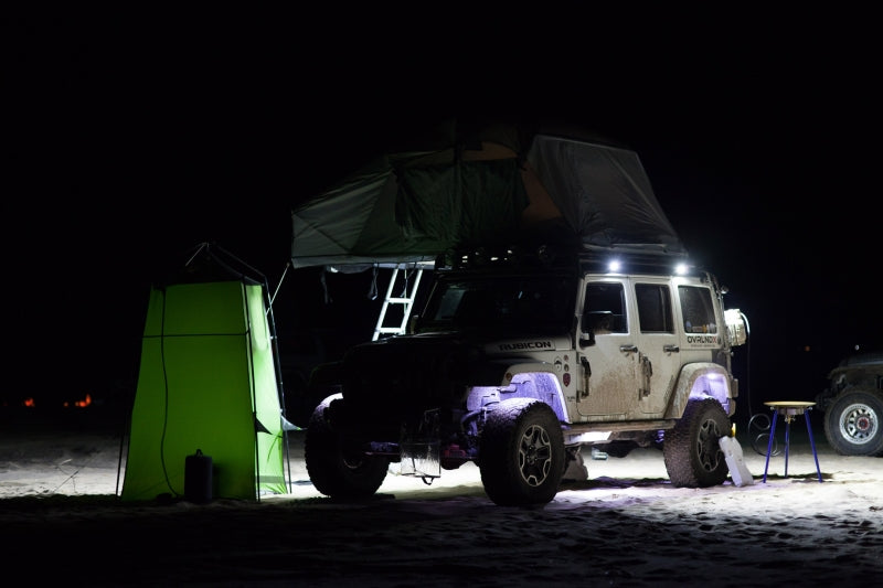 KC HiLiTES C-Series C2 LED 2in. Backup Area Flood Light 20w (Pair Pack System) - Black 519