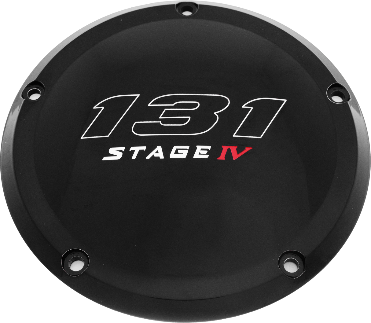 CUSTOM ENGRAVING 6 M8 Softail Derby Cover 131 Stage Iv Black 131-05-67BG