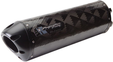 TBR M-2 Black Series Slip-On Exhaust (Carbon Fiber) 005-3270407V-B