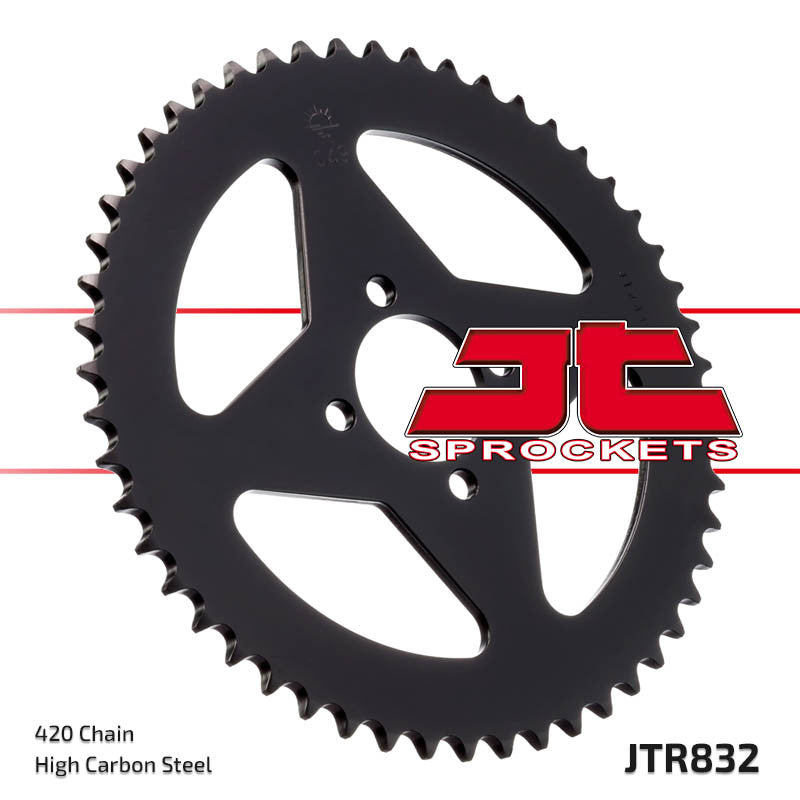 JTRear Sprocket Steel 37t-420 YamJTR832.37