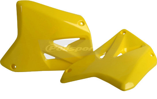 POLISPORT Radiator Shroud Yellow 8423000001