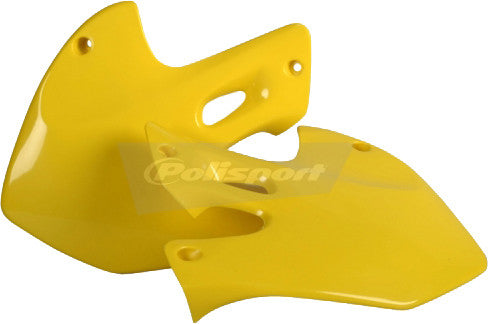 POLISPORT Radiator Shroud Yellow 8412100001