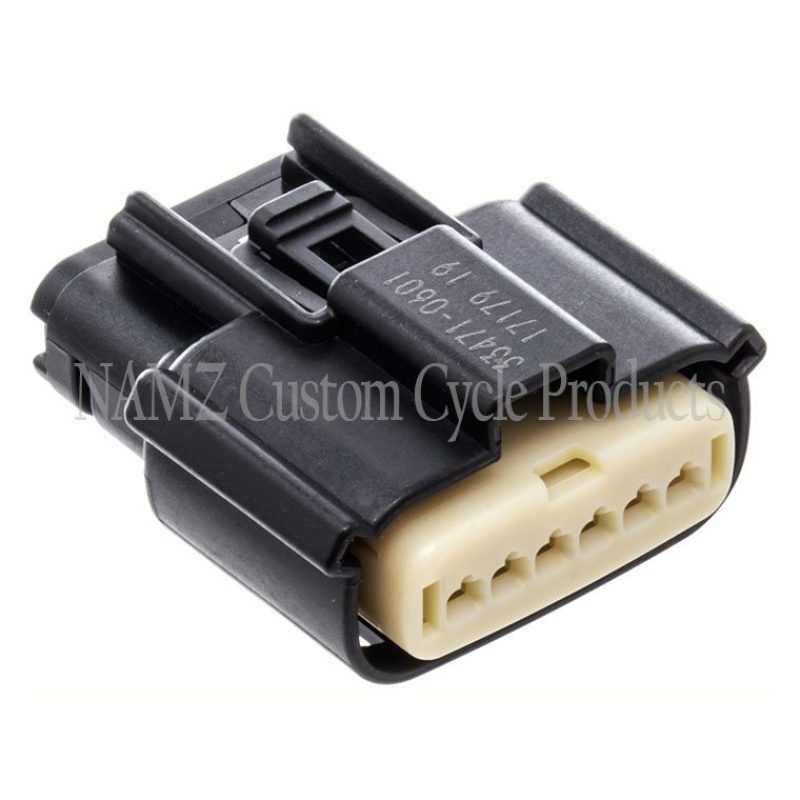 NAMZ 08-23 Molex MX-150 6-Position Female Connector Throttle Control Actuator - Blk (HD 72483-08BK) NM-33471-0601