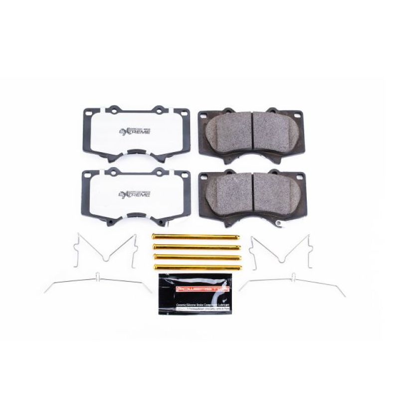 Power Stop 10-19 Toyota 4Runner Front Z36 Truck & Tow Brake Pads w/Hardware Z36-976B