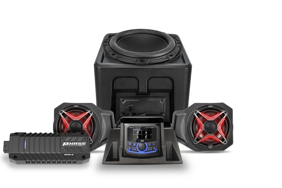 SSV WORKS 3 Speaker Kit Phase Eq W/ Jvc Controller RG4-Q3V1