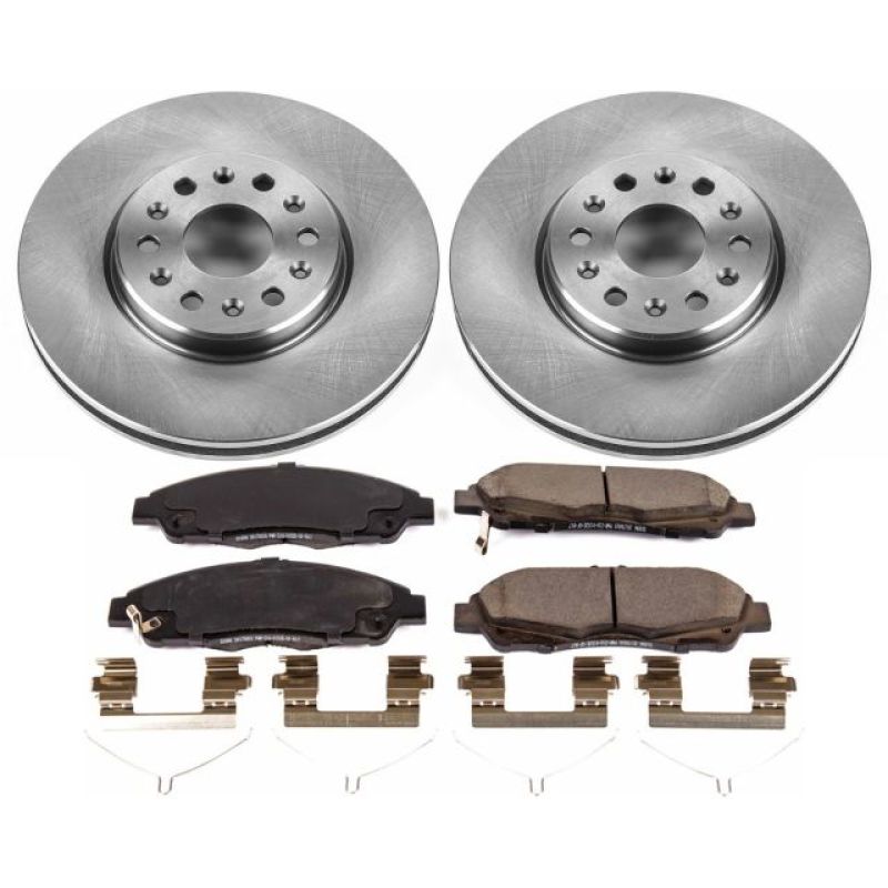 Power Stop 17-18 GMC Acadia Front Autospecialty Brake Kit KOE7409