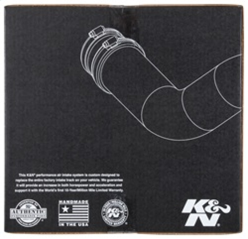 K&N 15-17 Ford Mustang 3.7L V6 F/I Performance Intake Kit 57-2594
