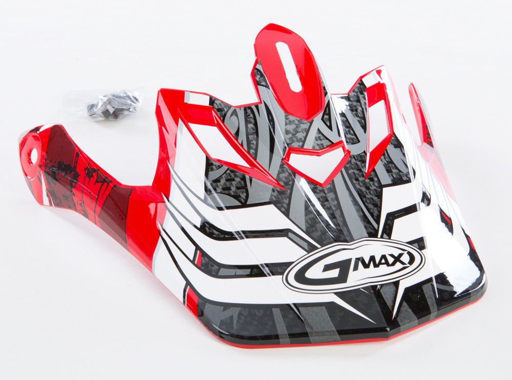 GMAX Gm-46x-1 Shredder Visor Red Md-3x G046002