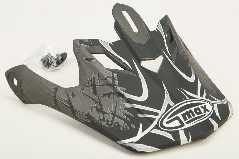 GMAX Gm-46x-1 M-3x Escape Visor Dark Silver/Black/White G980287