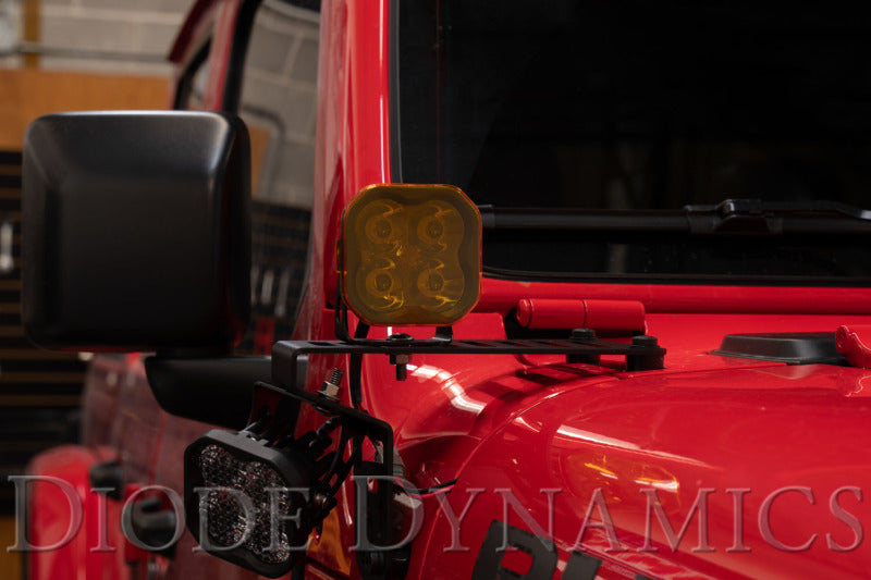 Diode Dynamics SS3 LED Pod Cover Standard - Yellow DD6264